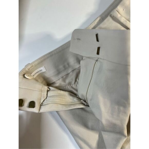 Loft Riviera Slim Pants In Doubleweave Simple Khaki Women’s 4 - Picture 4 of 7